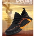 thumbnail image 4 of Womens Steel Toe Shoes Lightweight Safety Work Shoes Indestructible Non Slip Composite Toe Shoes, 4 of 11