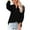 Black, variant on Womens Tshirts Long Sleeve Womens Tunic Tops Fall V Neck Loose Solid Summer Stitching Blouses Business Casual Pink M