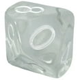 thumbnail image 3 of Role 4 Initiative Polyhedral Dice - Translucent Clear w/White, Arch'd4 (15) New, 3 of 7