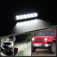 thumbnail image 2 of SGACAI Foco de trabajo para vehículos todoterreno de 6 LED, luz de circulación diurna, haz de inundación para Jeep, 2 of 6