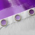 thumbnail image 4 of Manfei Abstract Watercolor Art Kitchen Curtains, Aesthetic Ombre Black Out Curtains Pack of 2 (42x63 Each), Purple White, 4 of 6