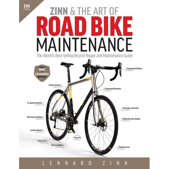 Pre-Owned Zinn & the Art of Road Bike Maintenance: The World's Best-Selling Bicycle Repair and Maintenance Guide (Paperback) 193771537X 9781937715373