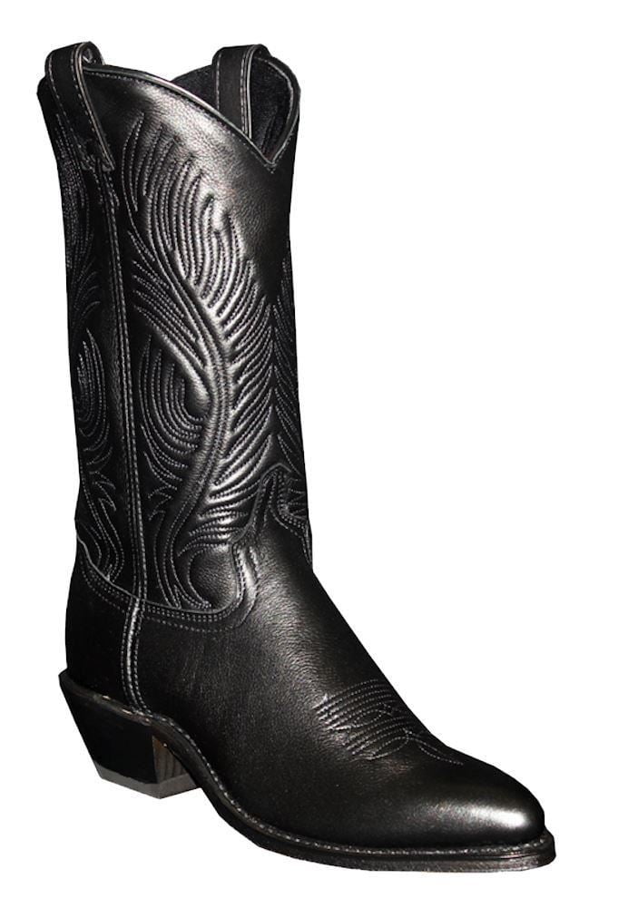 Abilene - Abilene 9050 Womens Black Leather Western Boots - Walmart.com ...