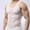 White, variant on Baqcunre Tank Tops Men Men'S Thin Style Vest Net Vest Men'S Vest I Line Vest Shirt Sports Shirt Sleeveless Tshirts For Men Tops For Men Black 3XL
