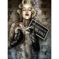 thumbnail image 1 of Cuadros Decorativos (DB0775) 5D DIY Marilyn Monroe Square Diamond Diamond Painting Kit Art (A3698) 40x50cm Ehuebsd embutido en tela, 1 of 1