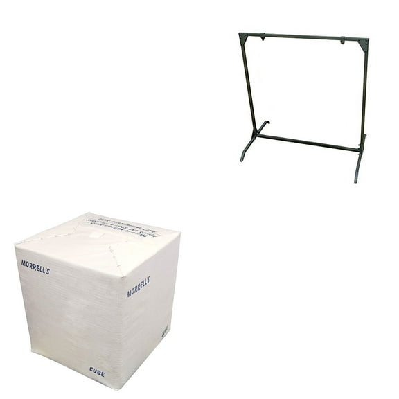 Morrell Targets 24 In Indoor Field Point Cube Archery Target w/ Target Stand