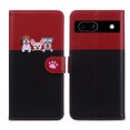 thumbnail image 2 of Compatible with Google Pixel 7A Cute Animals Pattern Wallet Case with Card Slots Flip Cover, 2 of 5