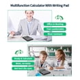 thumbnail image 4 of Calculator Push-pull 4 Inch LCD Writing Tablet Digital Drawing Pad 12 Digits Display with Stylus Pen Erase Button Lock Function(Ash), 4 of 8