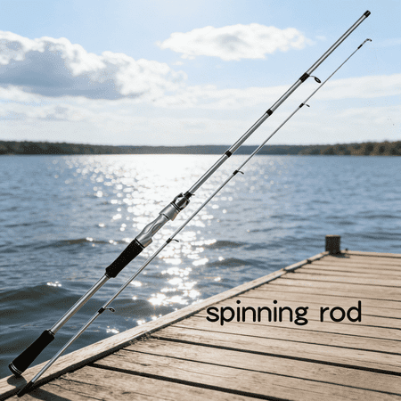 6ft Carbon Fiber Fishing Rod - Spinning/Casting Dual Use Durable Carp Pole for Anglers