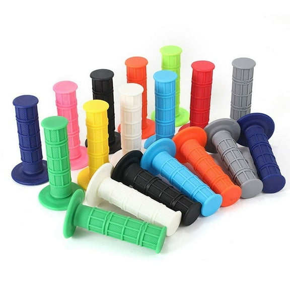 10 Colors Universal Motorcycle Handle Grips 22mm 7/8" Motocross Dirt Pit Bike Handle Bar Grips For CRF YZF KXF SXF SSR SDG BSE