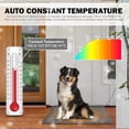 thumbnail image 2 of Outdoor Heated Pet Bed with Waterproof Cover,Pet Heating Pads for Dog,Soft Electric Blanket Auto Temperature Control,Heating Mat for Dog House Cabin Cot Doorway, XL, 2 of 10
