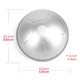 thumbnail image 4 of Molde Para Pastel De Fútbol De 8 Pulgadas, Molde Para Pastel De Fútbol, ​​Molde Para Pastel De Cumpleaños 3D Diy, Moldes Para Pastel De Bolas De Aluminio, Herramienta Antiadherente Para Hornear, 4 of 5