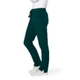 thumbnail image 5 of Adar Addition Go-Basic Scrub Set For Women - Slim V-Neck Scrub Top & Skinny Cargo Scrub Pants - A9200 - Dark Teal - M, 5 of 7