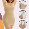 thumbnail image 4 of ANYFIT WEAR Plus Size Shapewear Slip Dress for Women Under Dress Tummy Control Slip Dress Body Shaper Cami Dress, 4 of 7