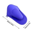 thumbnail image 3 of GUANGHONG Mini Silicone Oven Set Oven Heat Insulation Oven Gloves for Kitchen Cooking and Baking Protecting Fingers Mini Oven Hand Clips Mechanics Late Gloves Large, 3 of 6