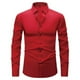 thumbnail image 1 of pstuiky Camisas para hombre de manga larga, Camisa de hombre con bloques de color, camisa ligera de negocios de manga larga, camisa de solapa de manga larga para hombre xxxl, 1 of 2