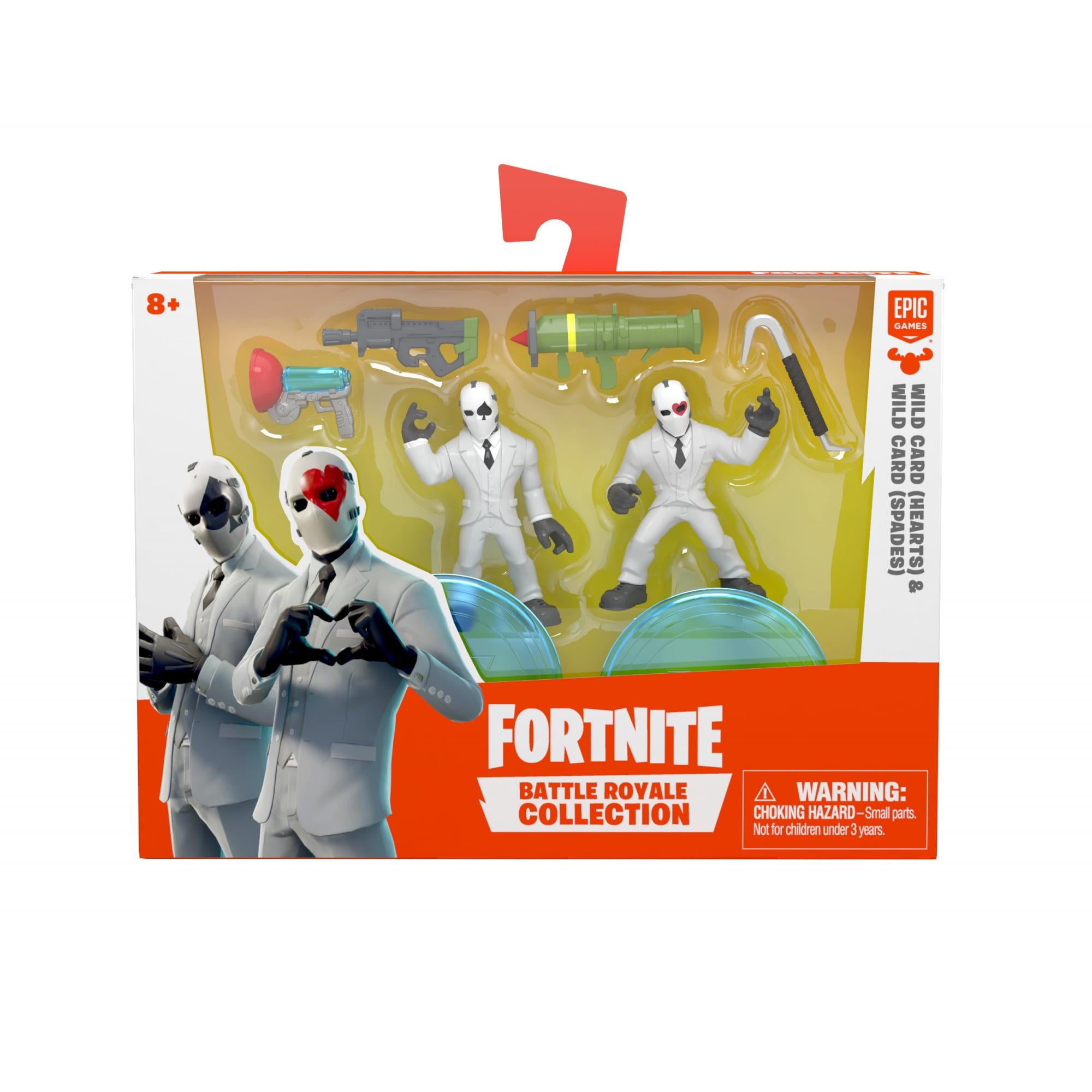 Fortnite Battle Royale Duo Pack, Wild Card Hearts Spades, Pack Of