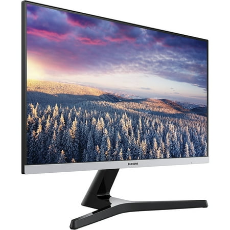 Samsung - 24" LED FHD AMD FreeSync Monitor with bezel-less design (HDMI, D-sub) - Black