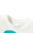 thumbnail image 5 of GYRATEDREAM Girls Short Sleeve Shirt Toddler Crewneck Tops Cartoon Digital Tee Summer Clothes 2-7 Years, 5 of 8