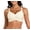 01-Nude, variant on Womens Wireless Stripe Bras No Underwire Push Up Bra Comfort Seamless Supportive Full Coverage Everyday Bras without padding