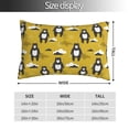 thumbnail image 4 of Vsdgher Cartoon Bear Yellow Print Pillow Cases -Iconic Collection Pillowcases -Extra Soft, Not easy to deform,not pilling Export quality, 4 of 8