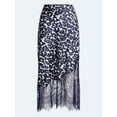 thumbnail image 2 of Devil Wears Prada Scoop Collection Women's and Women's Plus Maxi Lace Skirt, Sizes XS-4X, 2 of 5