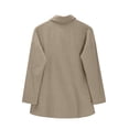 thumbnail image 6 of WTXUE Linen Shirts for Women Summer 2026 3/4 Sleeve Button Down Shirt Lightweight Gauze Tops Loose Dressy Casual Blouses Tunic Tops Dressy Casual Bohemian Tops Loose Tunics Beige L, 6 of 9