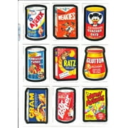 Wacky Packages All New Series 2 Complete Magnet Set