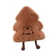 thumbnail image 3 of Cojín decorativo ligero y bonito con forma de árbol de Navidad para el hogar y la oficina. Marrón, 3 of 7