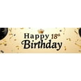 thumbnail image 4 of LUUFILx Happy 18th Birthday Balloon Banner Backdrop Decorations for Birthday Party Celebration Background Decors Photography Props Party Supplies, 4 of 8