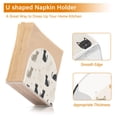 thumbnail image 5 of Yayeee Napkin Holder for Table Kitchen Paper Tissue Organization, Black Cute Cats, 5 of 8