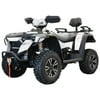 M Massimo Motor MSA 550 493cc 32 HP EFI 4 Stroke Engine, On Demand 4WD with 25 in. at Tires 3,000 lbs. Winch, 3.8 GALLONS Automatic R/N/L/H, Shaft Drive (White)