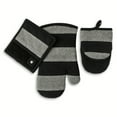 thumbnail image 2 of Thyme & Table 3-Pack Kitchen Set, Oven Mitt, Potholder, Mini Mitt, Bold Stripe, 2 of 6