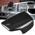 thumbnail image 3 of Gear Shift Cover Trim,Carbon Fiber Car Gear Gear Shift Knob Frame Gear Shift Knob Cover World-Class Design, 3 of 11