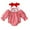 A01 Red, variant on Gelikeya Halloween Baby Clothes for Girls Cute Pumpkin Prin Rompers + Headband 2 Piece Outfits Bodysuit (Purple, 6-12 Months)