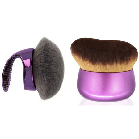 Beauty Blend & Blur Body Kabuki Brush & Self Tanner Brush Oversize Body Blending Brush for Self Tanner Full Body Makeup & Contour Blending – 80mm Dense Oval Kabuki Head Ensures Even (A+B 2PCS) Beauty Blend & Blur Body Kabuki Brush & Self Tanner Brush Oversize Body Blending Brush for Self Tanner Full Body Makeup & Contour Blending – 80mm Dense Oval Kabuki Head Ensures Even (A+B 2PCS)