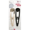 thumbnail image 3 of (4 pack) Scunci Metal Textured Snap Clip - 2 ct, 3 of 3