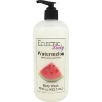 Watermelon Body Wash by Eclectic Lady, Liquid Shower Gel for Women and Men, 16 Ounces