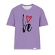thumbnail image 4 of Tops Cortos para Mujeres Casual de Moda Impreso Cuello Redondo, Camiseta de Manga Corta para el Uso Diario, Fiesta Y Cómodo, 4 of 4