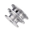 Aluminum Alloy 40&50mm Double Groove Pulley 820MM Fixed Bore Vshape