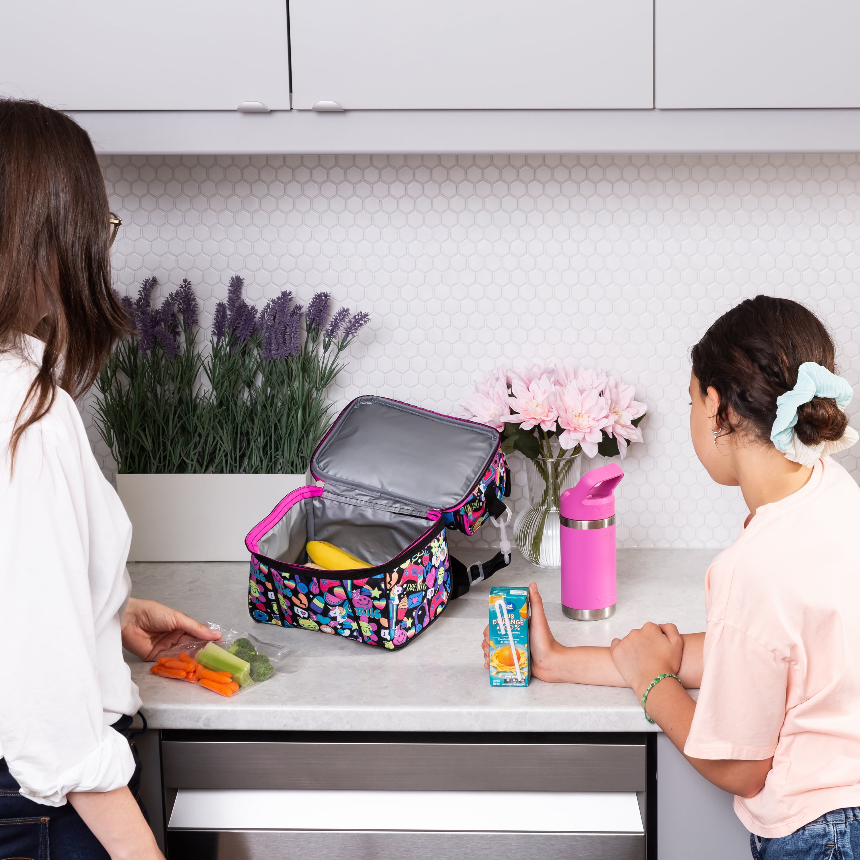 Insulated Dome Lunch Box for Kids, Insulated Lunch Bag for School