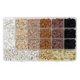 thumbnail image 1 of Clay Beads Bracelets for Women, Bracelet Making Kit Gold B, 1 of 5