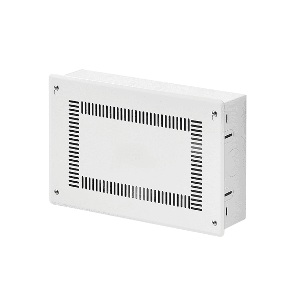 In-Wall TV Media Box, 9 Inch Recessed Structured Cable Management Enclosure