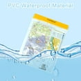 thumbnail image 2 of YUMQUA Clear Waterproof Dry Bag Pouch Marine for Phone Document Holder Map Kayaking, Yellow, 2 of 6