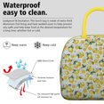 thumbnail image 3 of Lunch Bag Lunch Box for Women Reusable Insulated Lunch Bags,Water-Resistant Lemon Yellow Cooler Lunch Tote Bag, Large Capacity for Work Travel Picnic, 3 of 6