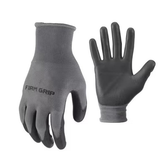 Large General Purpose Polyurethane Grip Work Gloves (12-Pack)