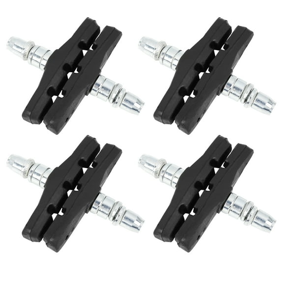 REGALWOVEN 8 Pcs Cycling Bicycle Bike Rubber Brake Pads Replacement for Mountain Bike, Black