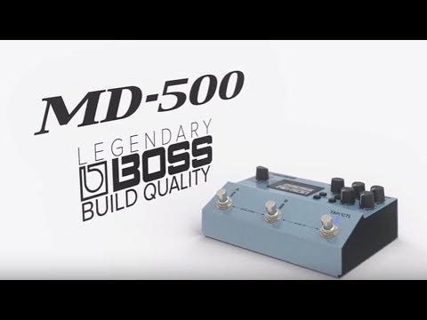 Open Box BOSS Modulation Guitar Pedal (MD-500), Standard