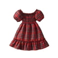 thumbnail image 2 of Cowsor Baby Girls Dress Toddler Kids Tutu Dress Birthday Party Photo Shoot, 2 of 7