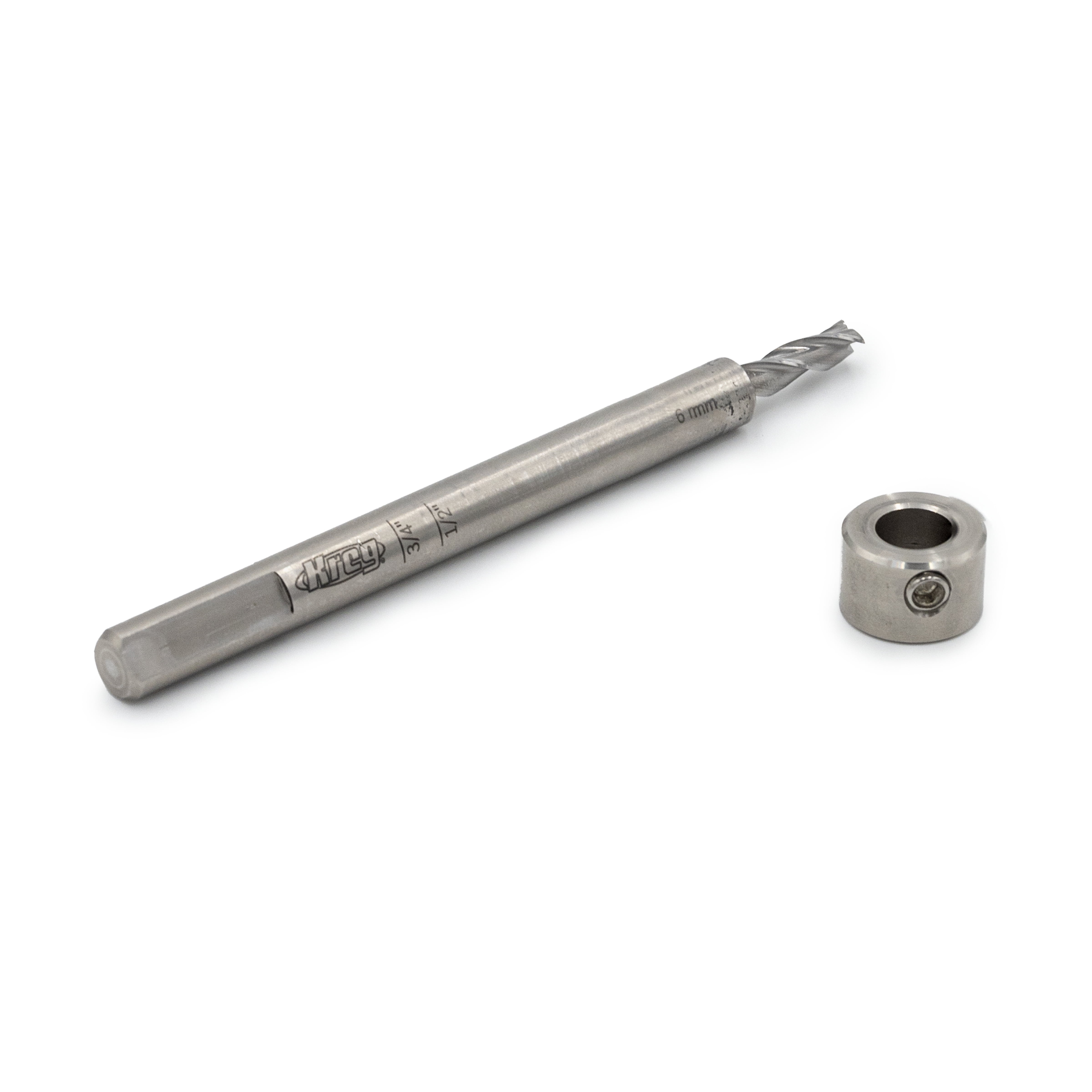 Kreg MortiseMate Mortising Cutter - Spiral Mortise Tool for Woodworking - Carbide-Tipped Bit - Compatible with Any Drill & MortiseMate Loose Tenon Jig - 6 mm